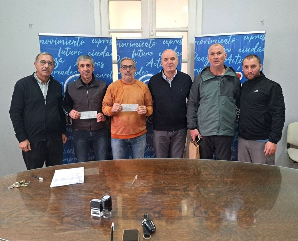 Villa Cañás: La Municipalidad entregó más de 3.9 millones de pesos a los clubes locales